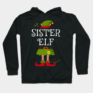 Sister Elf Shirt , Family Matching Group Christmas Shirt, Matching T Shirt for Family, Family Reunion Shirts Hoodie